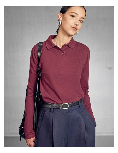 BetC-PW462-My Polo 180 Long Sleeve /Women 2